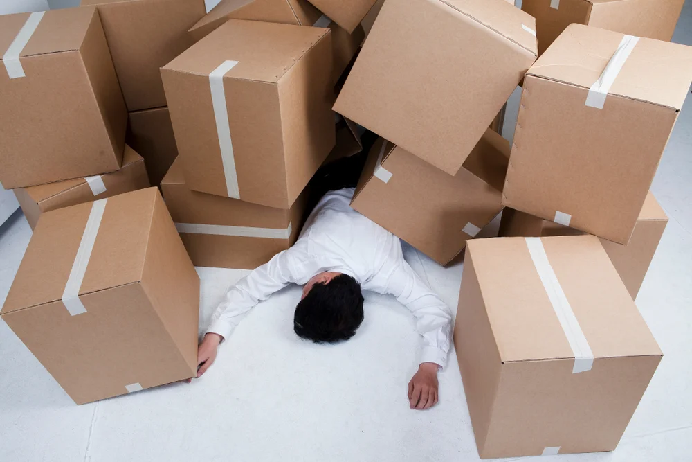 How Cardboard Boxes Can Slow Down Your Office Move